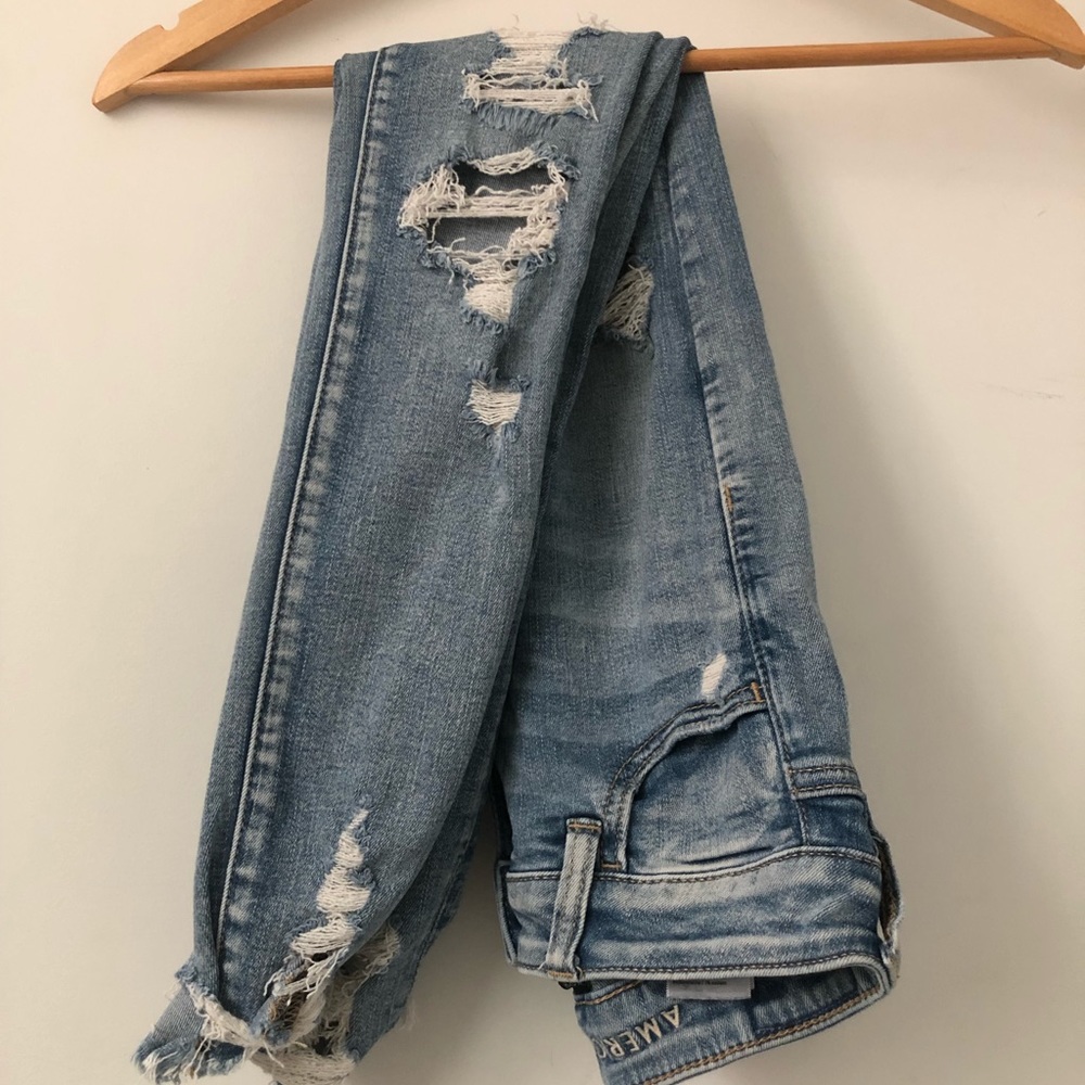 American Eagle high waisted skinny jeans
